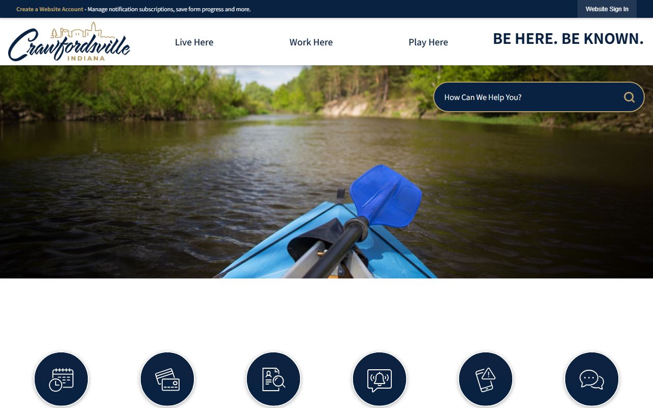 Crawfordsville city website for criminal court records