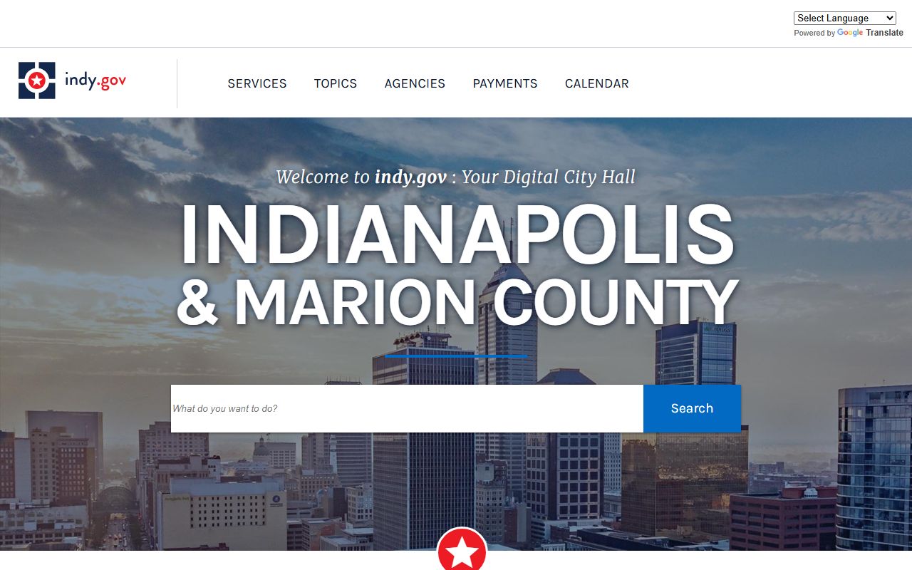 Indianapolis city website for criminal court records resources