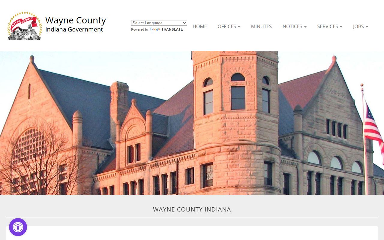 Wayne County website for Richmond criminal court records