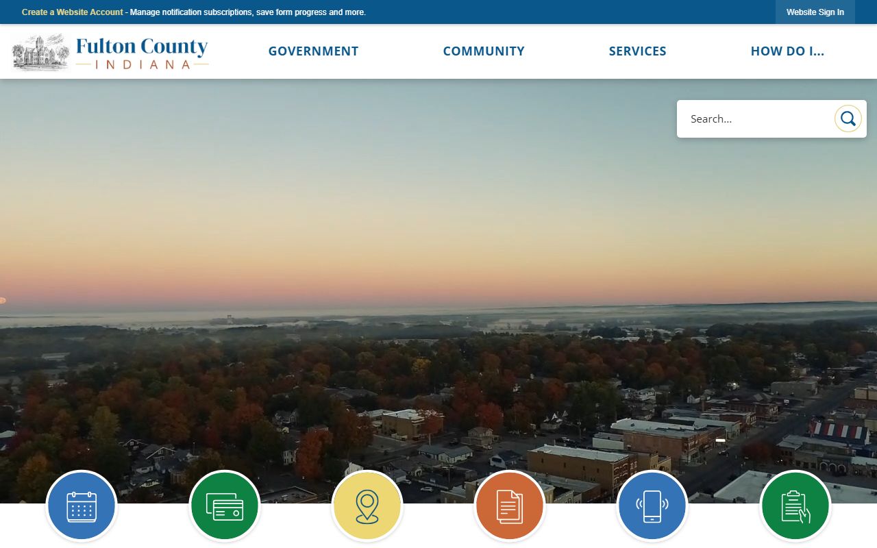 Fulton County official website with criminal court records resources