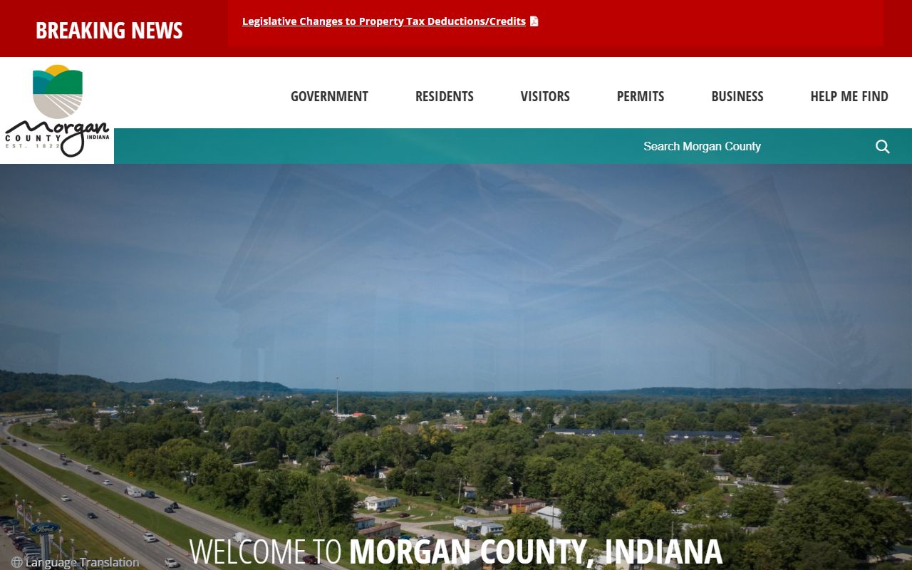 Morgan County official website for criminal court records