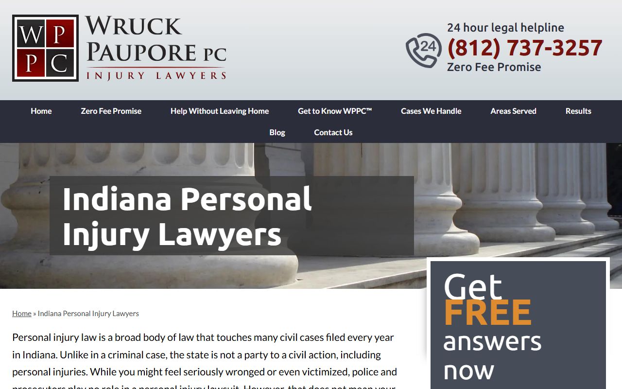 Posey County website with criminal court records resources