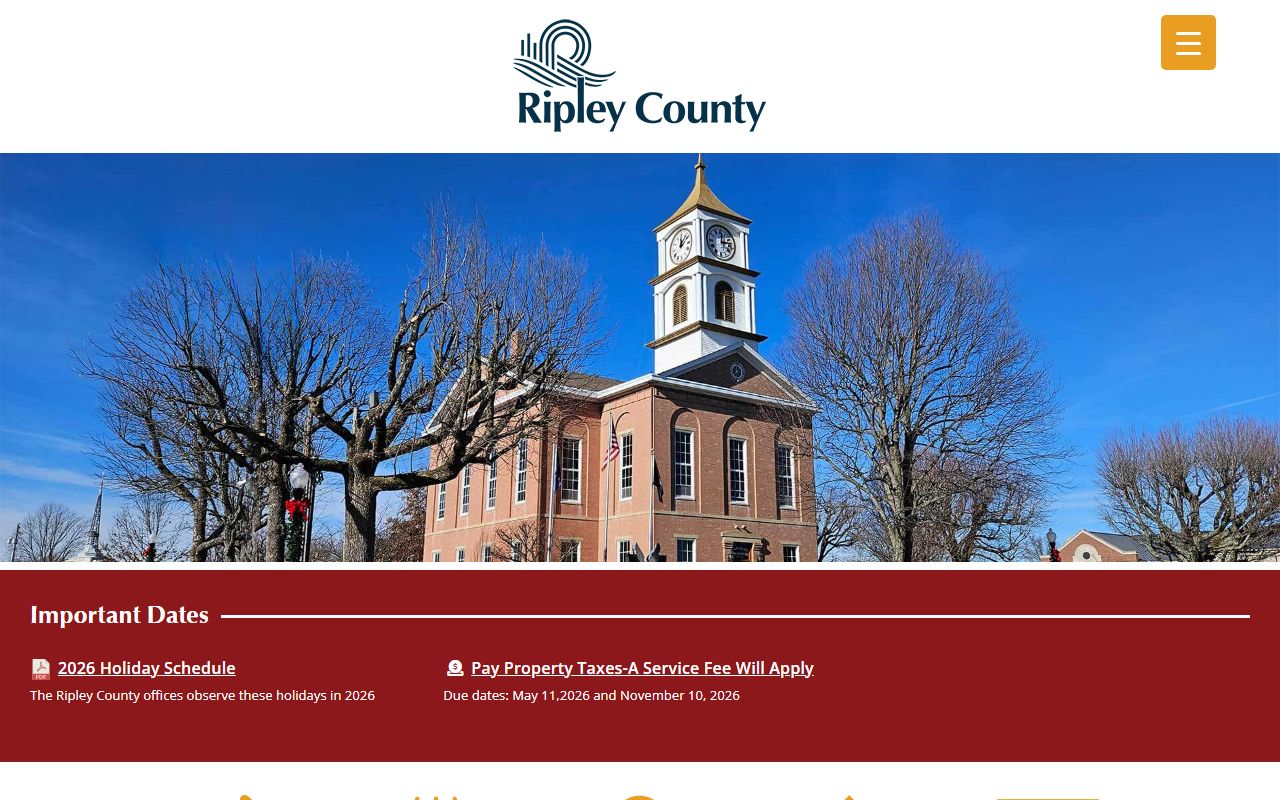 Ripley County official website for criminal court records